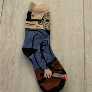 Jason Graphic Crew Socks - Multicolor